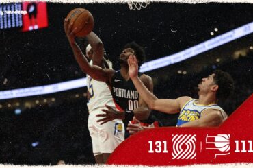 Portland Trail Blazers vs Indiana Pacers | March 8, 2026