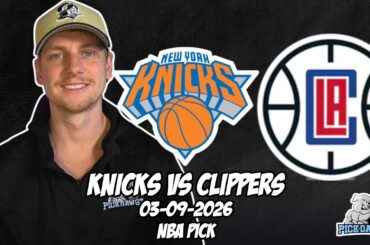 New York Knicks vs Los Angeles Clippers 3/9/26 NBA Free Picks & Prediction | NBA Betting Tips