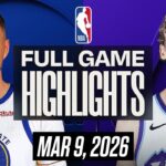 WARRIORS vs JAZZ FULL GAME HIGHLIGHTS MARCH 9, 2026 NBA HIGHLIGHTS TODAY | NBA 2K26 GAMEPLAY