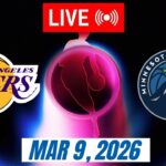 NBA LIVE! Los Angeles Lakers vs Minnesota Timberwolves March 9, 2026 | 2026 NBA Season Live 2K