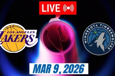 NBA LIVE! Los Angeles Lakers vs Minnesota Timberwolves March 9, 2026 | 2026 NBA Season Live 2K