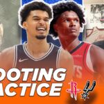 Spurs-Rockets Reaction: Victor Wembanyama leads 3 point SLAUGHTER | The Dime With Josh and Kwab