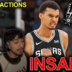 NBA fans reaction to Spurs beating the Rockets 😱