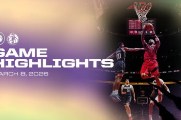 Raptors vs. Mavericks Game Highlights | March 08, 2026