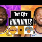 Los Angeles Lakers vs New York Knicks Full Game Highlights 1st Qtr P2 | Mar 8 | 2026 NBA Highlights