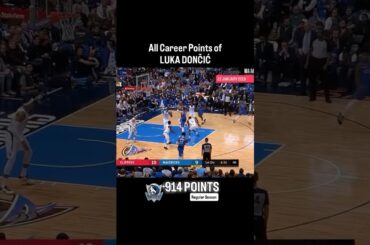 914 Career Points for Luka! 🏀🔥