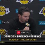 JJ Redick POSTGAME INTERVIEWS | Los Angeles Lakers beat New York Knicks 110-97