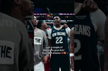 Pride & joy of Baltimore 🦀 #nba #derikqueen #jujureese #wizards #shorts #dmv