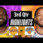 Los Angeles Lakers vs New York Knicks Full Game Highlights 3rd Qtr | Mar 8 | 2026 NBA Highlights