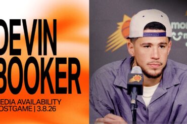 Devin Booker Postgame Media Availability | Phoenix Suns | 3-8-26