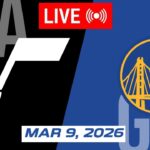 NBA LIVE! Golden State Warriors vs Utah Jazz | March 9, 2026 | 2026 NBA Season Live 2K
