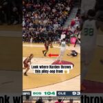 Harden oop from near full court 😮