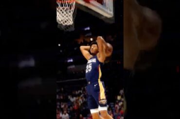 Trey Murphy III throws down jam 💪 #pelicans #wizards #highlights