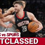 Rockets OUTCLASSED By Spurs As Houston Looks LOST And Alperen Sengun Faces New DOUBTS