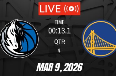 NBA LIVE! Dallas Mavericks vs Golden State Warriors March 9, 2026 | Warriors vs Mavericks 2K