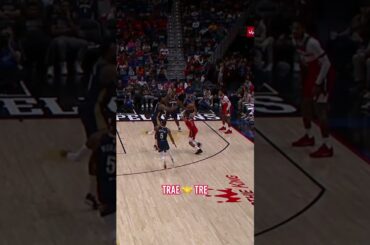 Trae to Tre all day 🤌 #washingtonwizards #highlights #traeyoung #trejohnson