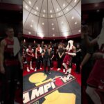 Locker Room Vibes Post Win! 🔥 #miamiheat #nba #bts