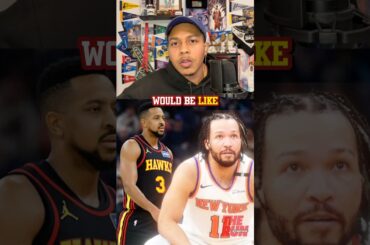 Would the Hawks win 60 games with Brunson instead of McColum?👀 #knicks #atlantahawks #jalenbrunson