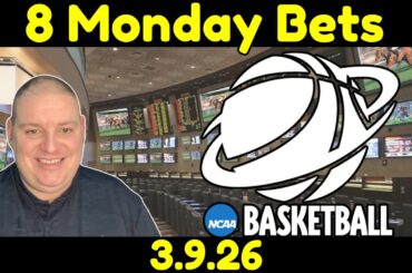 Monday NCAA Basketball Picks - 3/9/26 l Craig Trapp NCAAB Picks & College Basketball Predictions