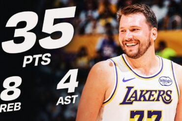 Luka Dončić Drops 35 Points, Carries Lakers to Win Over Knicks | March 8, 2026