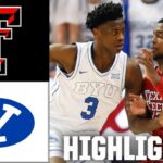Texas Tech Red Raiders vs. BYU Cougars | Full Game Highlights | ESPN College Basketball