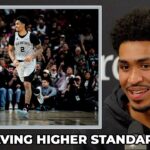 Dylan Harper on Spurs Having Higher Standards For Themselves