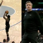 Anthony Edwards cooks in 4th and says "That's what I do" after deep 3 vs Grizzlies