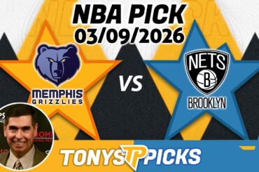 Memphis Grizzlies vs Brooklyn Nets Pick 3/9/26 NBA Pick Prediction