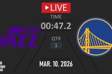 NBA LIVE NOW! Golden State Warriors vs Utah Jazz | Mar. 10, 2026 | Jazz vs Warriors NBA LIVE 2K26