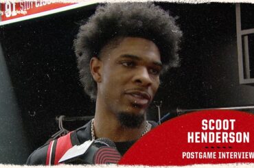 Scoot Henderson Talks About His Performance Tonight In Win vs Pacers | Trail Blazers | March 8, 2026