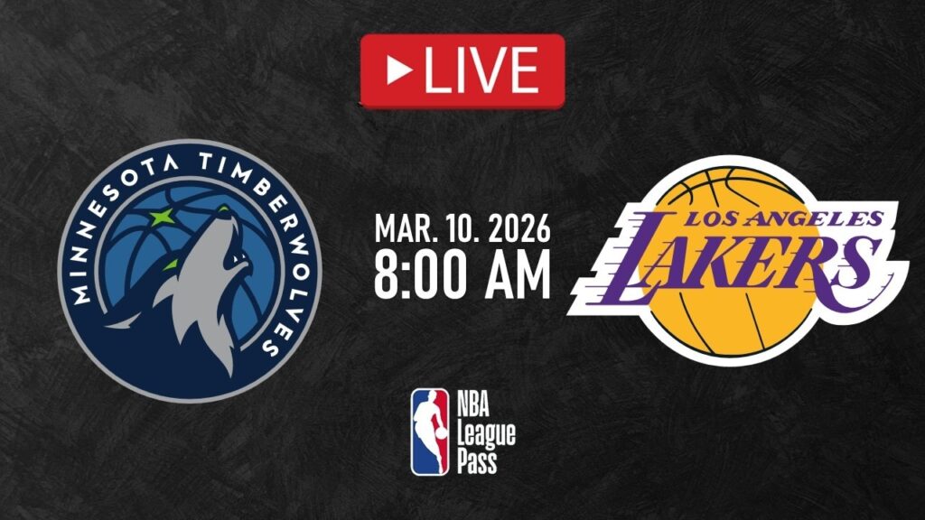 NBA LIVE! Los Angeles Lakers vs Minnesota Timberwolves | Mar. 10, 2026 | Wolves vs Lakers NBA 2K26