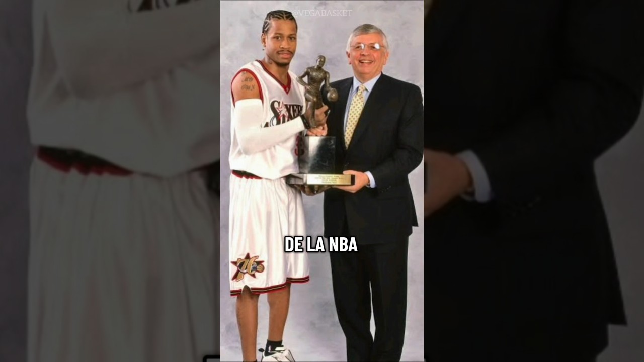 La Historia de Allen Iverson en 90 Segundos 🏀🔥#alleniverson #basketball