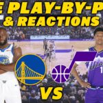 Golden State Warriors vs Utah Jazz | Live Play-By-Play & Reactions