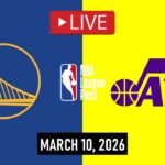 NBA LIVE! Golden State Warriors vs Utah Jazz | Mar. 10, 2026 | Jazz vs Warriors NBA LIVE 2K26