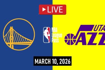 NBA LIVE! Golden State Warriors vs Utah Jazz | Mar. 10, 2026 | Jazz vs Warriors NBA LIVE 2K26