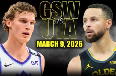 Golden State Warriors vs Utah Jazz Full Game Highlights – March 9, 2026 | NBA Season