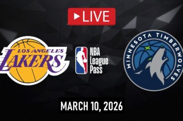 NBA LIVE NOW! Los Angeles Lakers vs Minnesota Timberwolves | Mar. 10, 2026 | Wolves vs Lakers 2K26