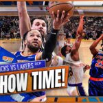 Knicks vs Lakers Reaction | New York Bricks Go Cold In LA Loss