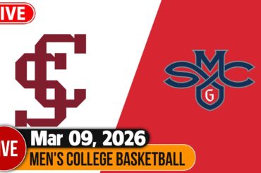 Santa Clara vs Saint Mary's LIVE 03/09/2026 | Men's College Basketball | NCAAM Today
