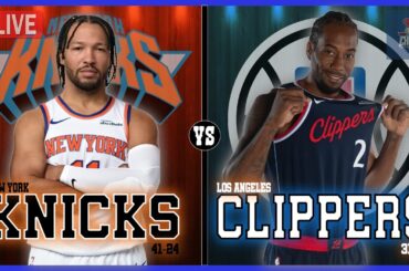 New York Knicks VS Los Angeles Clippers LIVE Play-By-Play | Pre and Post Game Coverage!