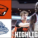 Oregon State Beavers vs. Gonzaga Bulldogs | WCC MBB Tournament Highlights | ESPN College Basketball