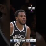 big night for the big fella 💪 #brooklynnets #dayronsharpe #nba