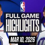JAZZ vs WARRIORS FULL GAME HIGHLIGHTS MARCH 10, 2026 NBA HIGHLIGHTS TODAY | NBA 2K26 GAMEPLAY