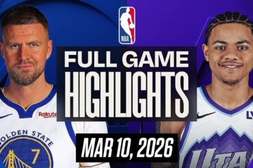 JAZZ vs WARRIORS FULL GAME HIGHLIGHTS MARCH 10, 2026 NBA HIGHLIGHTS TODAY | NBA 2K26 GAMEPLAY