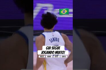 Gui Santos cada vez mais firme! 🇧🇷💪 #nba