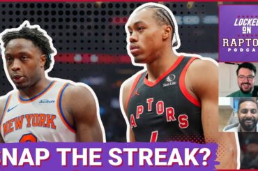 The Toronto Raptors NEED TO SCORE if they're going to snap their 11-game skid v. the New York Knicks