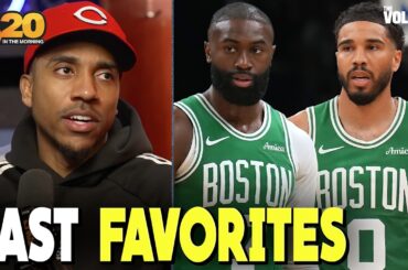 Jeff Teague says Celtics are FAVORITES to WIN EAST after Jayson Tatum return w/ Jaylen Brown