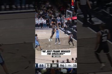 OMG DAY'RON SHARPE!!! #nba #dunk #brooklynnets