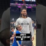 moments like these 🥺 #spurs #stephoncastle #makeawish