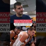 Nikola Jokić on Shai Gilgeous-Alexander tying Wilt Chamberlain’s 20-point streak 🙌